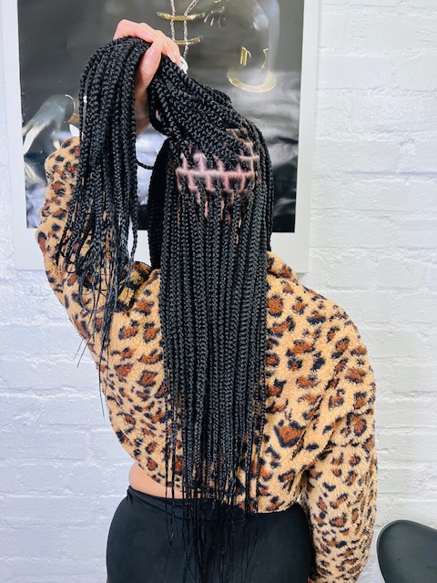 Beautiful braided hairstyle